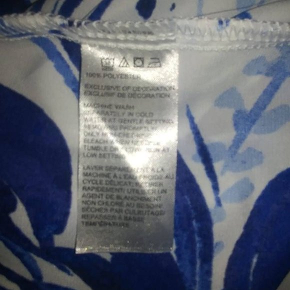 Elysian Blue & White Floral Pants - Picture 5 of 10